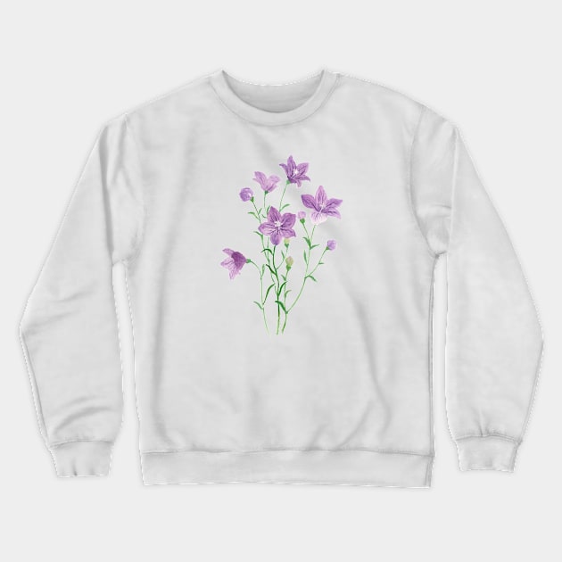 April 23rd birthday flower Crewneck Sweatshirt by birthflower